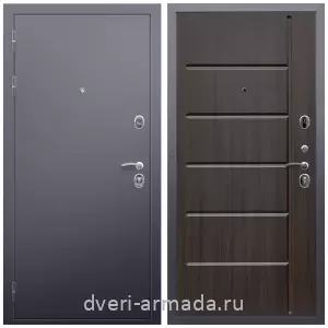 Входные двери 2050 мм, Дверь входная Армада Люкс Антик серебро / МДФ 10 мм ФЛ-102 Эковенге