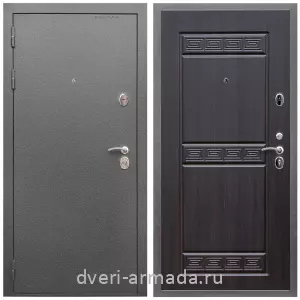 Входные двери толщиной 80 мм, Дверь входная Армада Оптима Антик серебро / МДФ 10 мм ФЛ-242 Эковенге