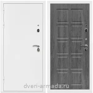 Правые входные двери, Дверь входная Армада Оптима Белая шагрень / МДФ 10 мм ФЛ-38 Дуб Филадельфия графит