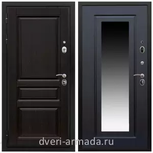 Входные двери с зеркалом МДФ, Дверь входная Армада Премиум-Н МДФ 16 мм ФЛ-243  / МДФ 16 мм ФЛЗ-120 Венге