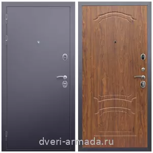 Входные двери 2050 мм, Дверь входная Армада Люкс Антик серебро / МДФ 16 мм ФЛ-140 Морёная береза