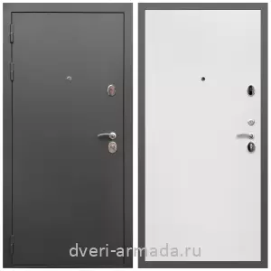 Красивые входные двери, Дверь входная Армада Гарант / МДФ 10 мм Гладкая Белый матовый