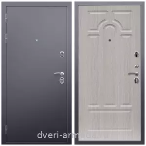Входные двери толщиной 1.2 мм, Дверь входная Армада Люкс Антик серебро / МДФ 16 мм ФЛ-58 Дуб белёный
