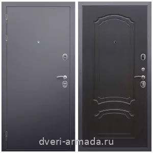 Офисные, Дверь входная металлическая Армада Люкс Антик серебро / МДФ 6 мм ФЛ-140 Венге наружная на дачу