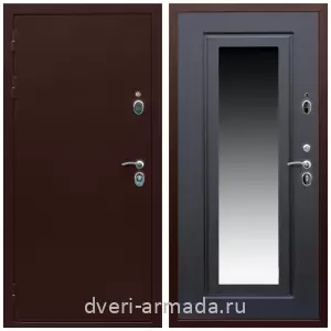 Современные входные двери, Дверь входная железная Армада Люкс Антик медь / МДФ 16 мм ФЛЗ-120 Венге в квартиру с повышенной прочностью