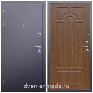 Входные двери с тремя петлями, Дверь входная Армада Люкс Антик серебро / МДФ 16 мм ФЛ-58 Морёная береза