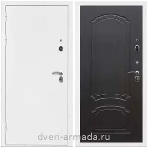 2 контура, Дверь входная Армада Оптима Белая шагрень / МДФ 6 мм ФЛ-140 Венге