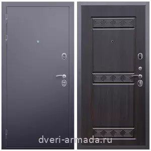 С порошковым напылением, Дверь входная Армада Люкс Антик серебро / МДФ 10 мм ФЛ-242 Эковенге