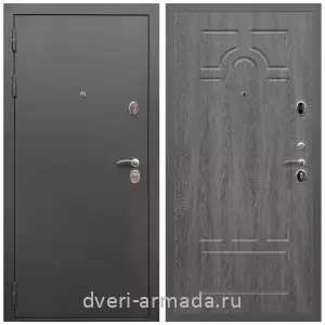 Входные двери 960 мм, Дверь входная Армада Гарант / МДФ 6 мм ФЛ-58 Дуб Филадельфия графит