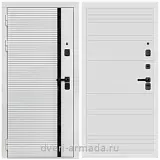 Дверь входная Армада Каскад WHITE МДФ 10 мм / МДФ 6 мм ФЛ Дуб кантри белый горизонт