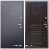 Правые входные двери, Дверь входная железная Армада Люкс Антик серебро / ФЛ-243 Эковенге красивая с порошковым покрытием 