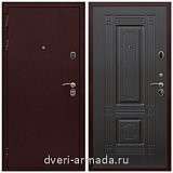 Входные двери толщиной 1.5 мм, Дверь входная Армада Лондон Антик медь / ФЛ-2 Венге в частный дом