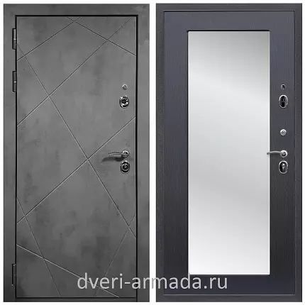 Дверь входная Армада Лофт МДФ 16 мм ФЛ-291 Бетон тёмный / МДФ 16 мм ФЛЗ-пастораль, Венге
