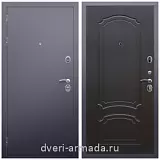 Дверь входная металлическая Армада Люкс Антик серебро / МДФ 6 мм ФЛ-140 Венге наружная на дачу