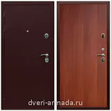 Дверь входная металлическая Армада Люкс Антик медь / МДФ 6 мм ПЭ Итальянский орех