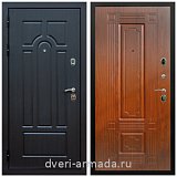 Входные двери толщиной 80 мм, Дверь входная Армада Эврика ФЛ-58 Венге / ФЛ-2 Мореная береза