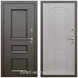 Дверь входная уличная в дом Армада Фаренгейт / МДФ 6 мм ФЛ-140 Дуб беленый для загородного дома